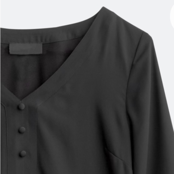 Fortune + Ivy Mixed Material Blouse - Picture 2 of 3